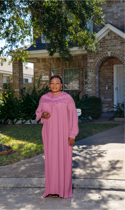 Long Pleated Dress